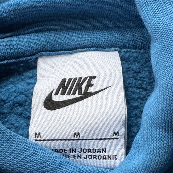 Blue Nike Club Fleece - Picture 4 of 4